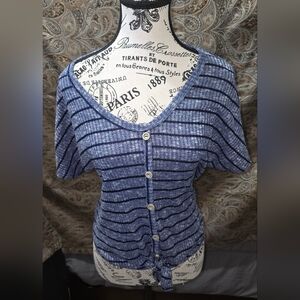 Small women's low cut shirt.